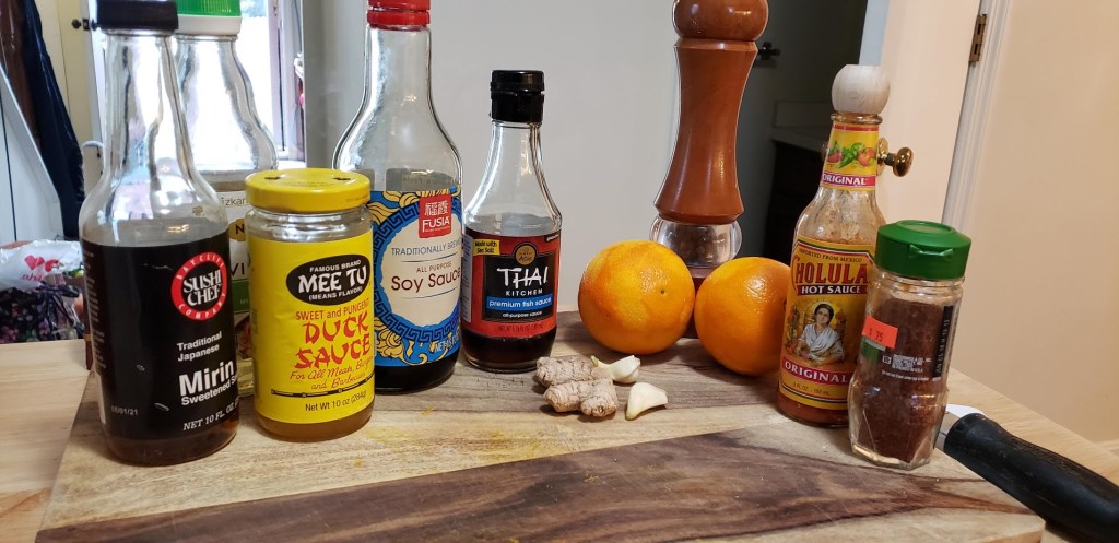 Brown sugar not pictured.  Don't forget the brown sugar!