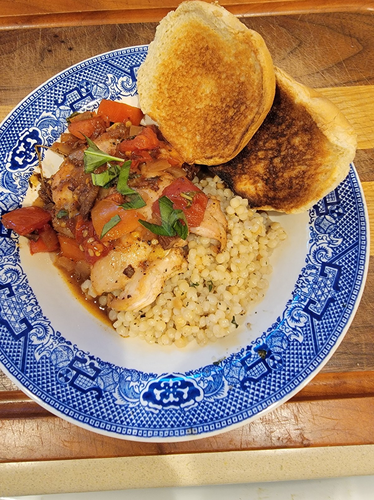 Tomato Basil Chicken&nbsp;Thighs